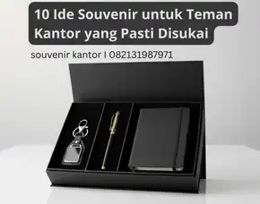 10 Ide Souvenir Untuk Teman Kantor Yang Pasti Disukai
