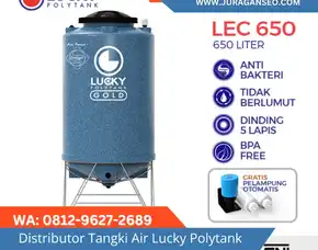 Distributor Tangki Air Lucky Polytank Perigi Baru
