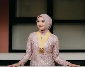 New Design, Kebaya Modern Wisuda Hijab, Kutubaru Tunangan, Kondangan, Sorong, Neng Lina Kebaya