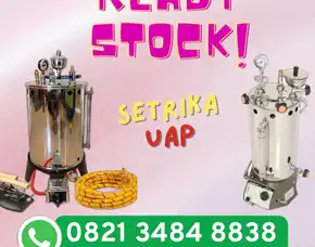 Mau Buka Laundry Di Bantul, Beli Setrika Uap Di Sini