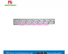 Lis Dinding Motif Mandarin