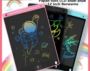 Led Drawing Tablet Children Drawing Erase Berwarna With Stylus Pen Lcd Writing Tablet For Children'S