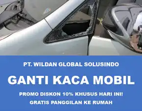 Bengkel Panggilan Ganti Kaca Mobil Pecah Terdekat Cakung Jakarta Timur