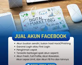 Jual Akun Fb Bukan Hasil Hack