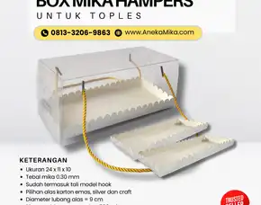 Grosir Kemasan Mika Puding Surabaya