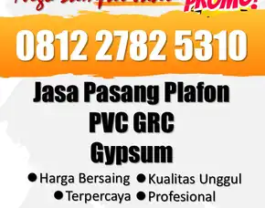 Kontak Kami, Pemborong Plafon Gypsum Motif Bulat Terpercaya Tawangsari Sukoharjo