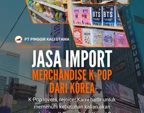 Jasa Import Merchandise K-Pop Dari Korea