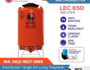 Awet  Distributor Tangki Air Lucky Polytank Gandasari