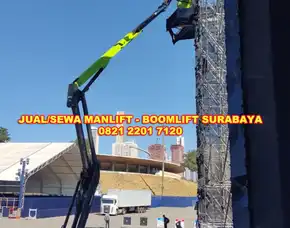 Rental Boomlift-Manlift Mingguan Surabaya