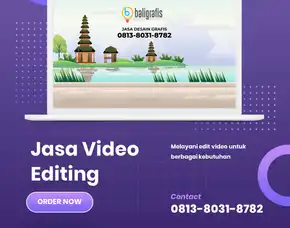 Jasa Edit Video Melayani Peguyangan Denpasar Utara