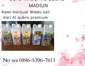 Pusat Madu Al Qubro Termurah Madiun