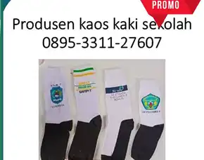 Kaos Kaki Anak Melayani Pemesanan Kaos Kaki Logo Sekolah Untuk Mi Musi Rawas Utara Sumsel