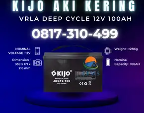 Jual Aki Kering Untuk Panel Surya Surabaya