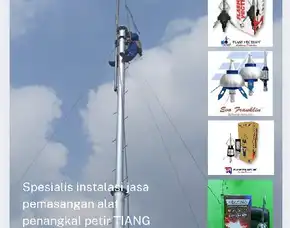 Agen Toko Ahli Jasa Pasang Penangkal Petir Tambun Utara Tambun Selatan Tarumajaya Bekasi