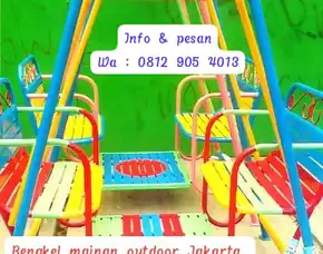 Sentra Mainan Outdoor Tangga Majemuk Jonggol