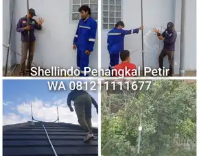 Pelaku Ahli Pengerjaan Pasang Penangkal Petir Muarasari