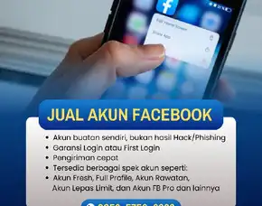 Jual Akun Facebook Indonesia