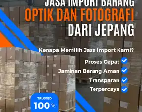 Jasa Import Barang Optik Dan Fotografi
