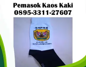 Kaos Kaki Putih Terjual Kaos Kaki Logo Sekolah Untuk Mi Atau Sd Luwu Utara Sulawesi Selatan