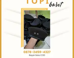 Sedang Promo Toko Topi Baret Coklat Tni Donorojo, Supplier Topi Baret Cowok Pramuka Kebonagung, Topi Baret Camel Nawangan