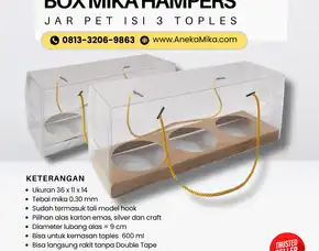 Grosir Kemasan Mika Besar Surabaya