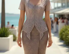 Mewah, Butik Kebaya Modern Wisuda, Kebaya Big Size, Orang Tua, Padang, Neng Lina Kebaya