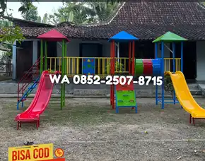 Hub 0852x2507x8715 Desain Playground Set Outdoor Mainan Outdoor Komplit Kec Deket Lamongan