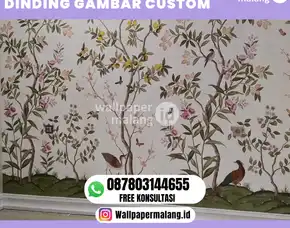 Jasa Cetak Wallpaper Dinding Gambar Custom