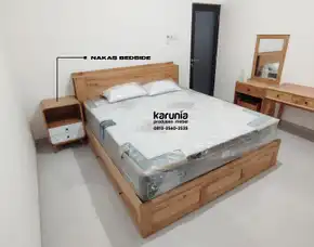 Set Interior Kamar Kost Minimalis Solo