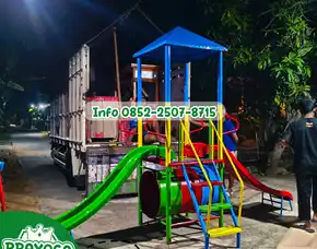 Contoh Ayunan Besi Holo Dan Jungkat Jungkit Kec Depok Cirebon