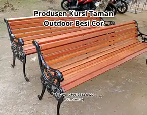 Kursi Taman Outdoor Besi Cor Mendoyo Kab. Jembrana Bali