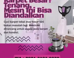 Toko Jual Mesin Cuci Karpet Di Bantul, Bisa Cod & Cicilan