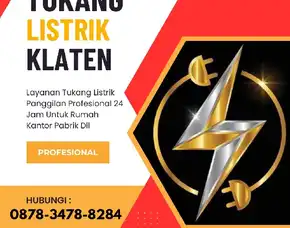 Jasa Pasang Listrik Kemalang 0878-3478-8284