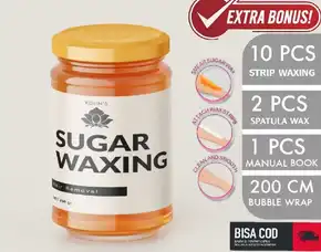 Sugar Wax - Waxing - Cold Wax - Pencabut Bulu - Ketiak - Wax Perontok Bulu Kolins