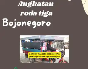Jasa Angkutan Roda Tiga Bojonegorro