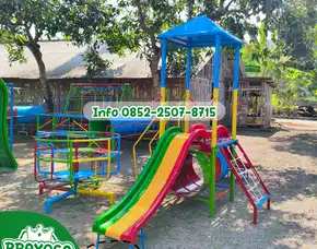 Inspirasi Ayunan Besi Depan Rumah Dan Mainan Outdoor Untuk Tk Kec Cidolog Ciamis