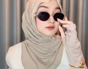 Hijab Instan Bergo Huma Bahan Kaos Rayon Cooltech Meleyot Pashmina Top Bisa Empat Model