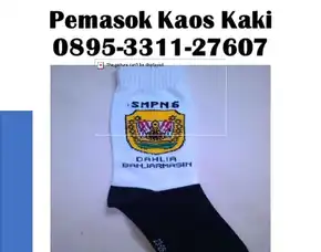 Kaos Kaki Hitam Jual Grosir Kaos Kaki Logo Sekolah Untuk Sma Dan Smk Halmahera Tengah Maluku Utara