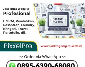 Paket Pembuatan Website Fashion Bondowoso