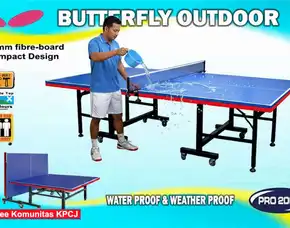 Tenis Meja Pingpong Merk Butterfly Tipe Outdoor