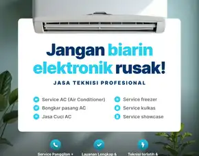 Jasa Perbaikan Ac & Kulkas Cepat & Bergaransi
