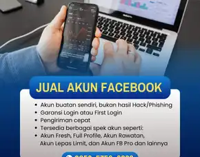 Jual Akun Facebook Untuk Jualan Online