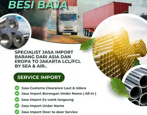 Jasa Import Besi Baja