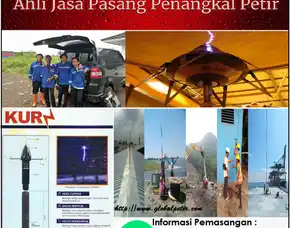 Jasa Pasang Penangkal Petir Sukmajaya Depok