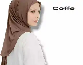 Pashmina Oval Menutup Leher Bahan Jersey Super Premium New Style Korean Kekinian