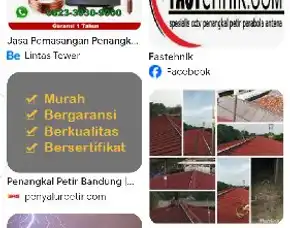 Tukang Pasang Penangkal Petir Bojongsari Depok