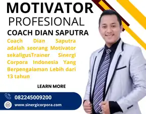 Trainer Capacity Bogor, Terpercaya & Solutif, Dian Saputra