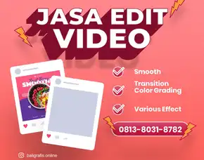Jasa Edit Video Melayani Peguyangan Kaja Denpasar Utara