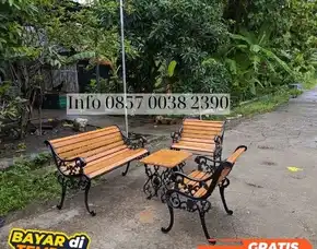 Jual Bangku Taman Besi Cor Furniture Mebel Kec Warung Kiara Sukabumi