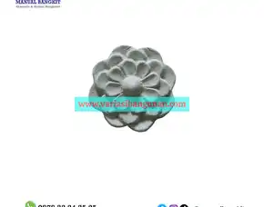 Ornamen Bunga Bulat Kecil